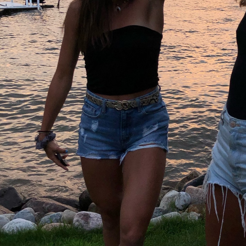 BLACK TUBE TOP
